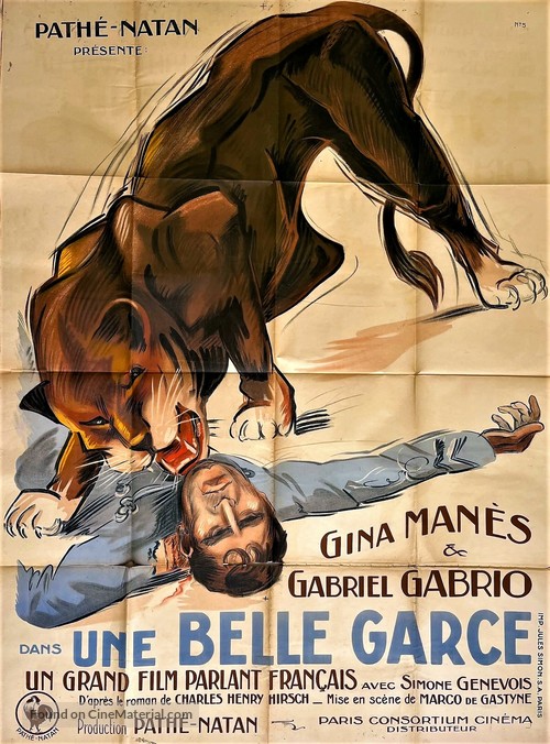 Une belle garce - French Movie Poster