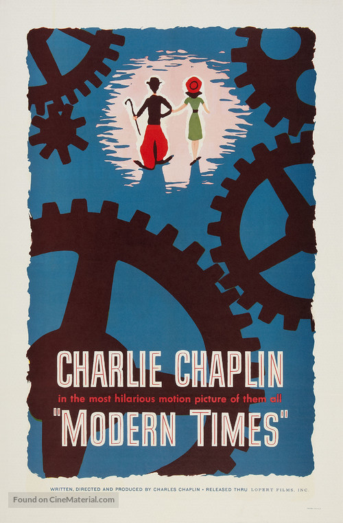 Modern Times - Re-release movie poster