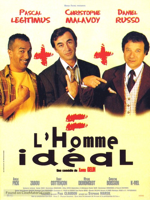 L&#039;homme id&eacute;al - French Movie Poster