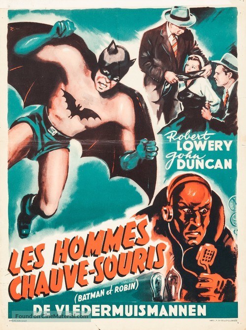 Batman and Robin - Belgian Movie Poster