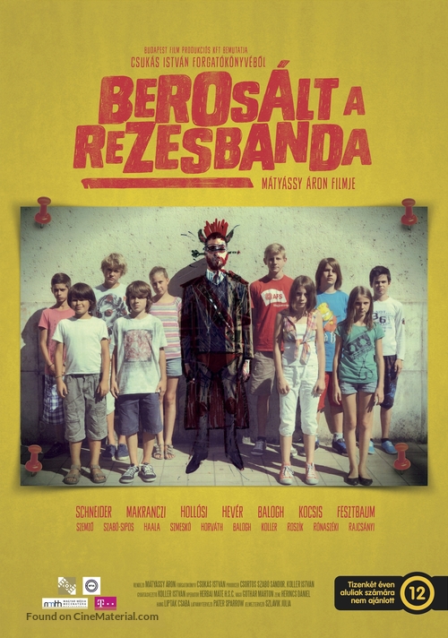 Beros&aacute;lt a rezesbanda - Hungarian Movie Poster