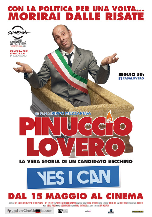 Pinuccio Lovero Yes I Can - Italian Movie Poster