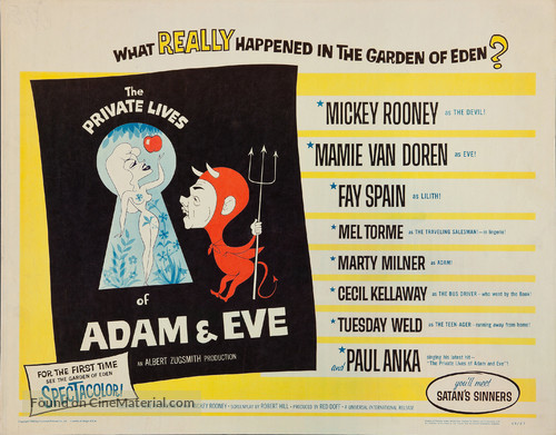 The Private Lives of Adam and Eve - Movie Poster