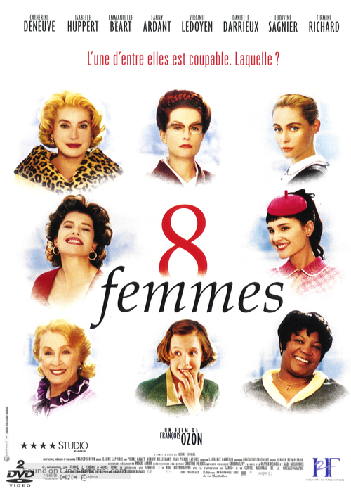 8 femmes - French DVD movie cover