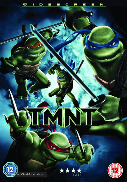 TMNT - British Movie Cover