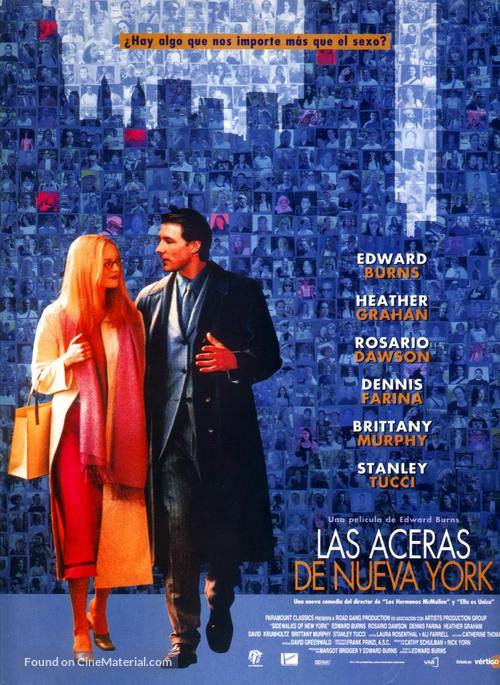 Sidewalks Of New York - Spanish Movie Poster