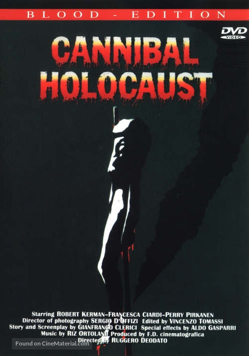 Cannibal Holocaust - German DVD movie cover