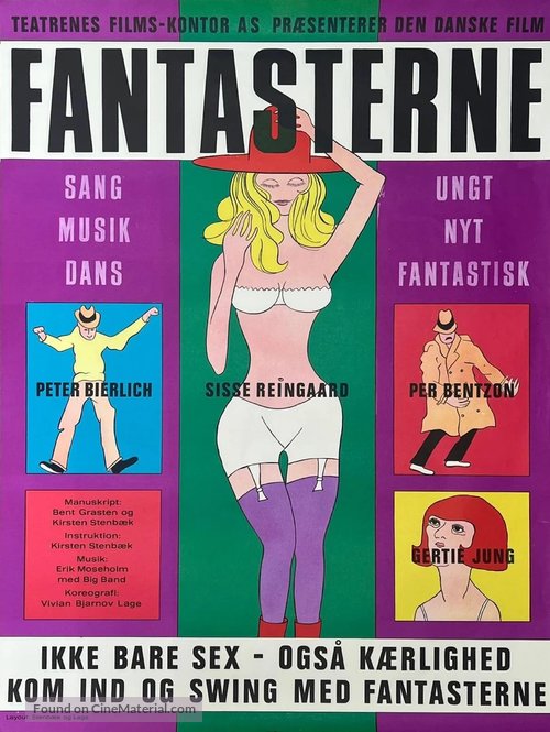 Fantasterne - Danish Movie Poster