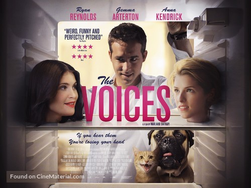 The Voices - British Movie Poster