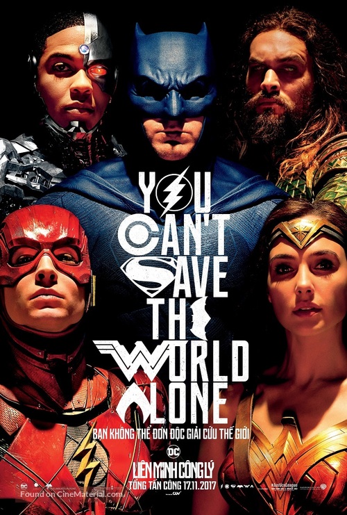 Justice League - Vietnamese Movie Poster