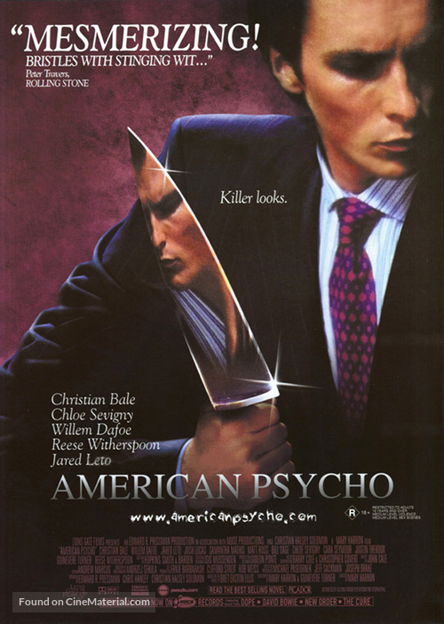 American Psycho - Movie Poster