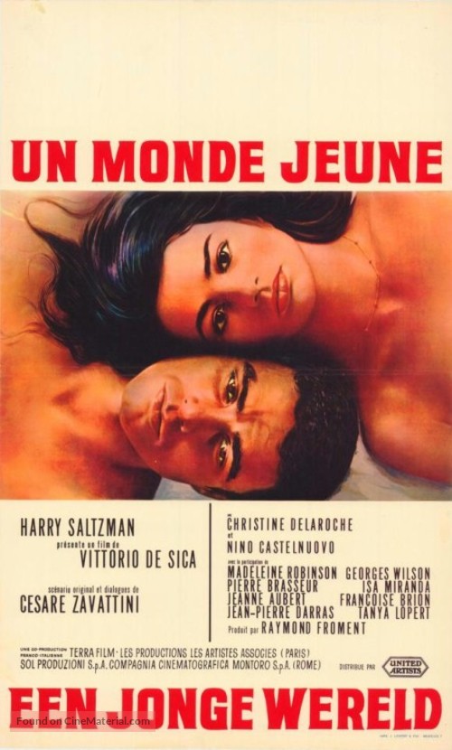 Un monde nouveau - Belgian Movie Poster