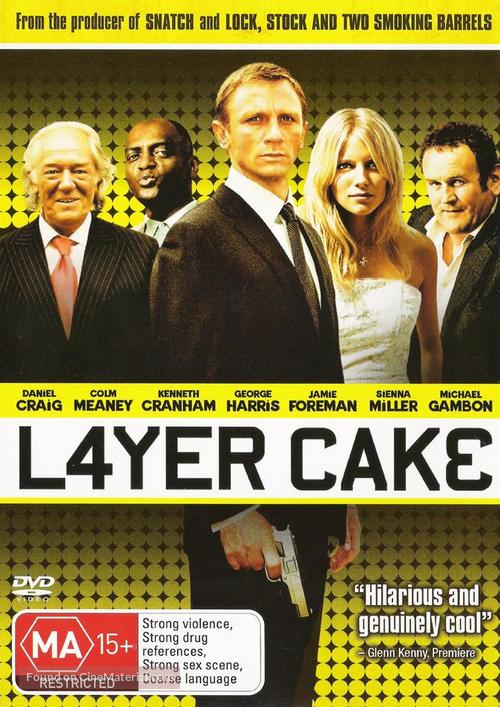 Layer Cake - Australian Movie Cover
