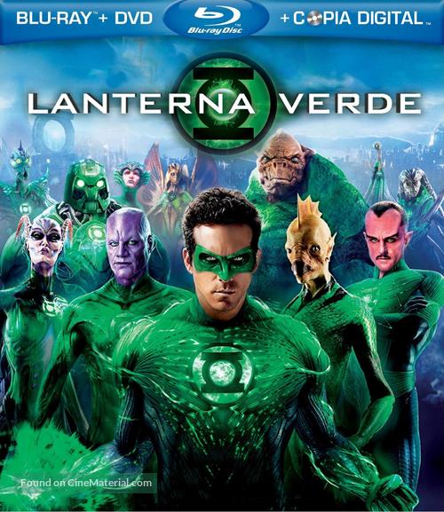 Green Lantern - Brazilian DVD movie cover