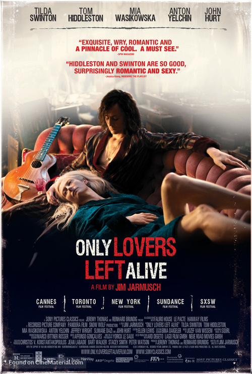 Only Lovers Left Alive - Movie Poster