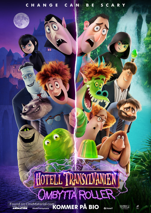 Hotel Transylvania: Transformania - Swedish Movie Poster