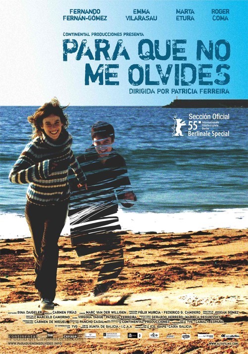 Para que no me olvides - Spanish poster