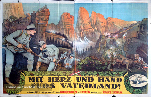 Mit Herz und Hand f&uuml;rs Vaterland - Hungarian Movie Poster