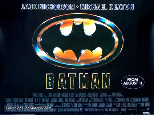 Batman - British Movie Poster