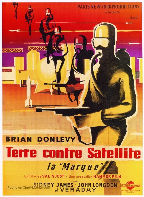 Quatermass 2 - French Movie Poster