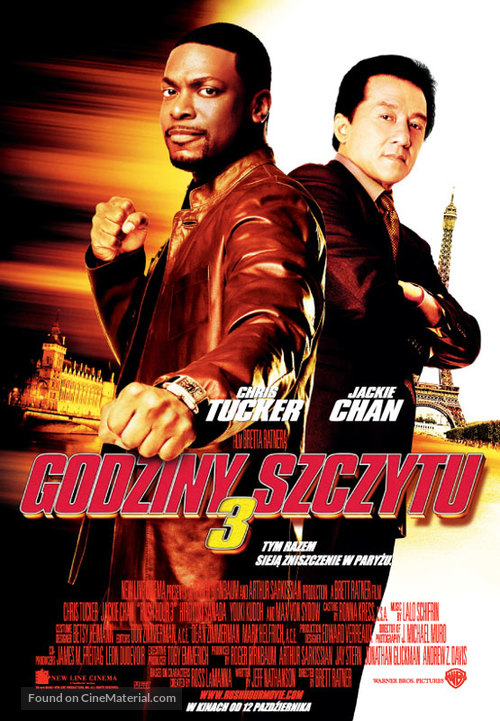 Rush Hour 3 - Polish Movie Poster