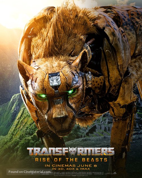 Transformers: Rise of the Beasts - British Movie Poster