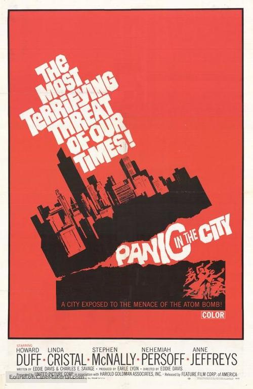 Panic in the City - Movie Poster
