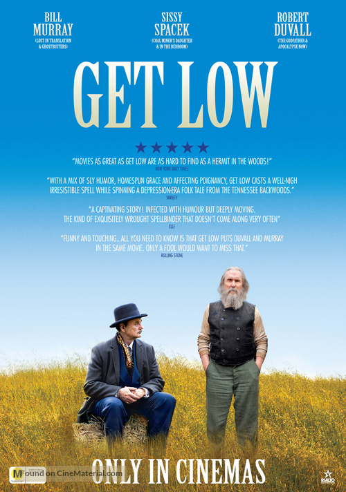 Get Low - New Zealand Movie Poster