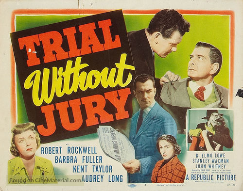 Trial Without Jury - Movie Poster