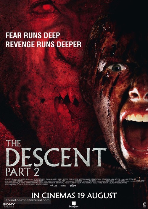 The Descent: Part 2 - Singaporean Movie Poster