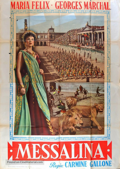 Messalina - Italian Movie Poster