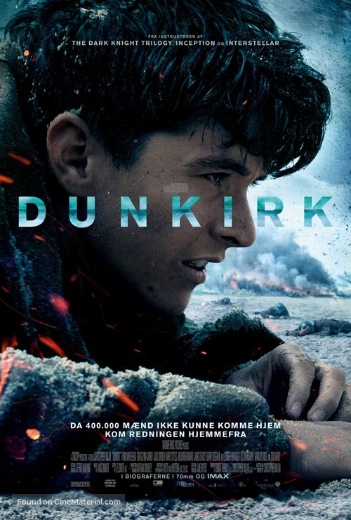 Dunkirk - Danish Movie Poster