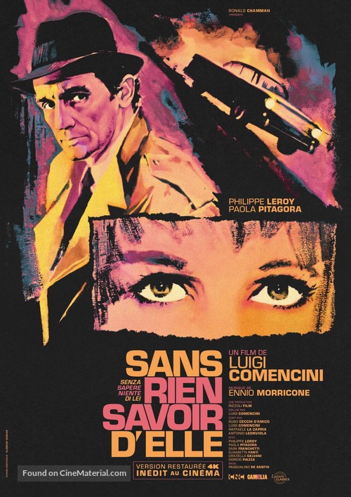 Senza sapere niente di lei - French Re-release movie poster