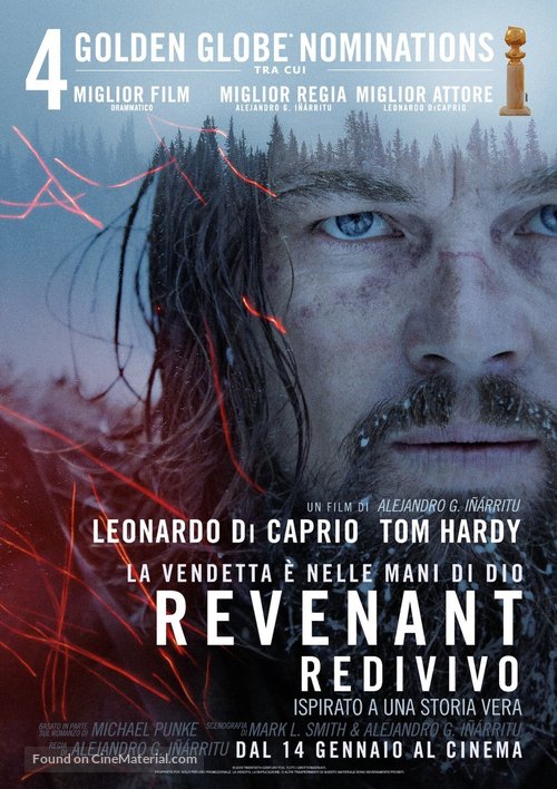 The Revenant - Italian Movie Poster