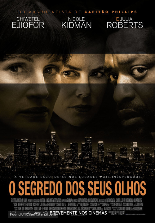 Secret in Their Eyes - Portuguese Movie Poster