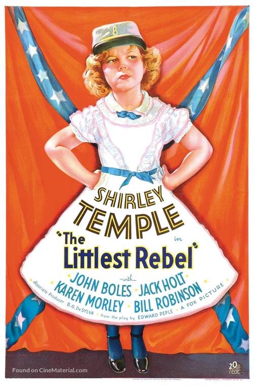 The Littlest Rebel - Movie Poster