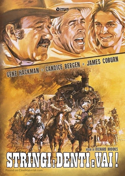 Bite the Bullet - Italian DVD movie cover