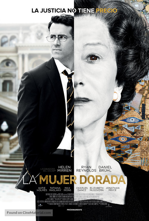 Woman in Gold - Argentinian Theatrical movie poster
