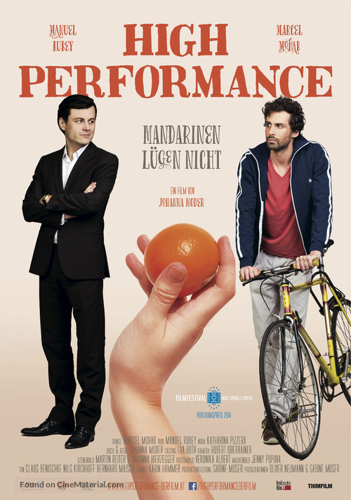 High Performance - Austrian Movie Poster