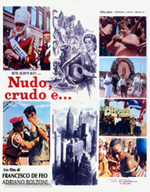 Nudo, crudo e... - Italian Movie Poster