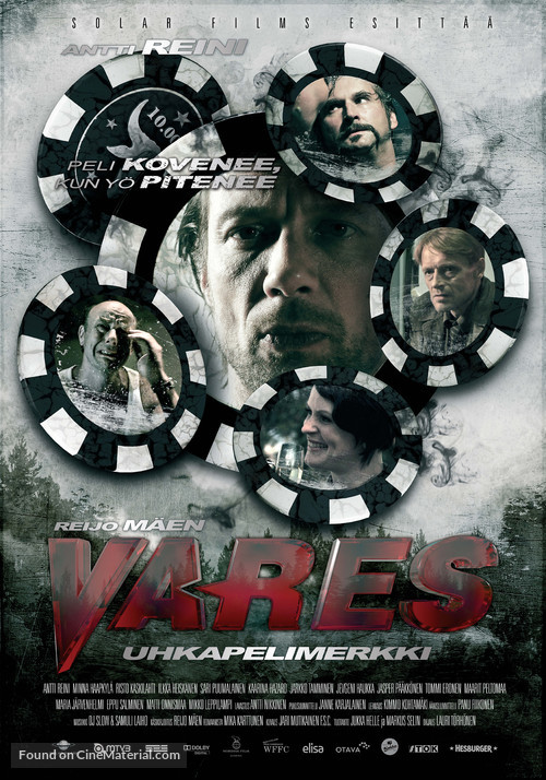 Vares - Uhkapelimerkki - Finnish Movie Poster