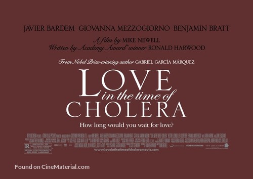 Love in the Time of Cholera - Movie Poster