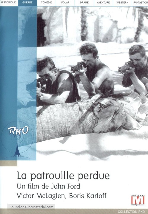 The Lost Patrol - French Movie Cover
