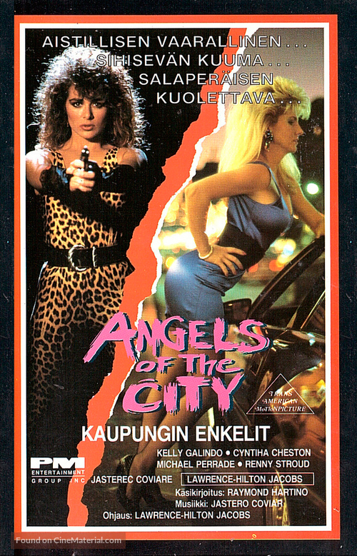 Angels of the City - Finnish VHS movie cover