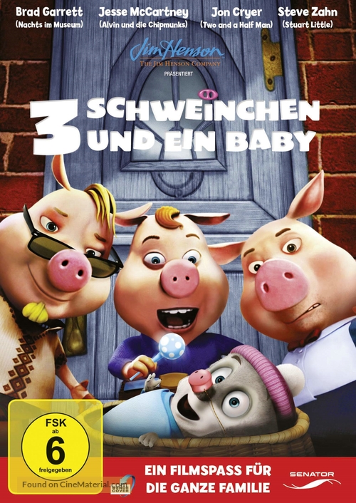 Unstable Fables: 3 Pigs &amp; a Baby - German Movie Cover