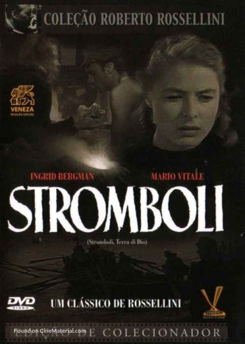 Stromboli - Brazilian DVD movie cover
