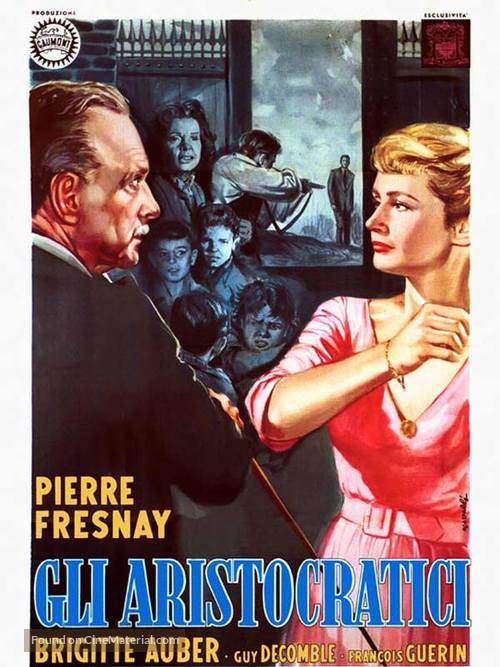 Les aristocrates - Italian Movie Poster