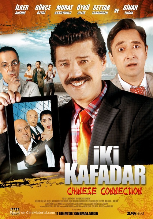 Iki kafadar Chinese Connection - Turkish Movie Poster
