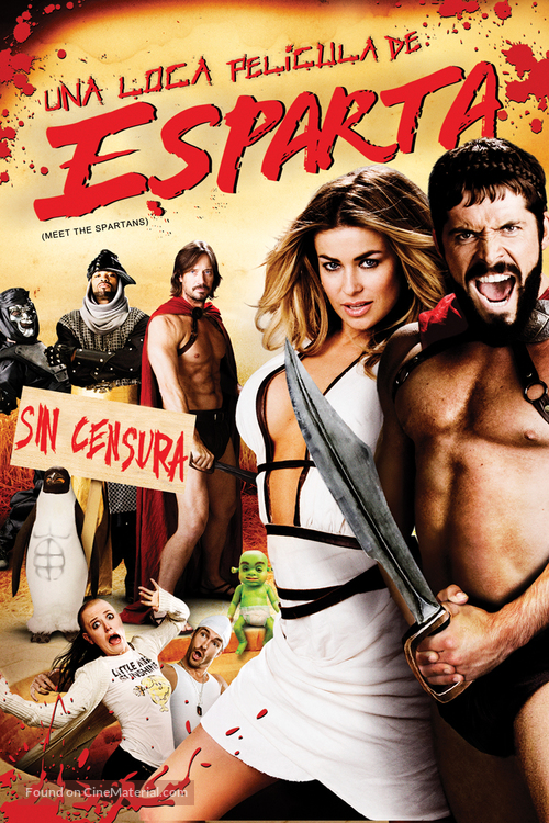 Meet the Spartans - Argentinian DVD movie cover