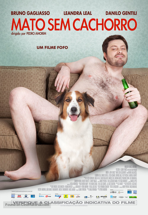 Mato Sem Cachorro - Brazilian Movie Poster